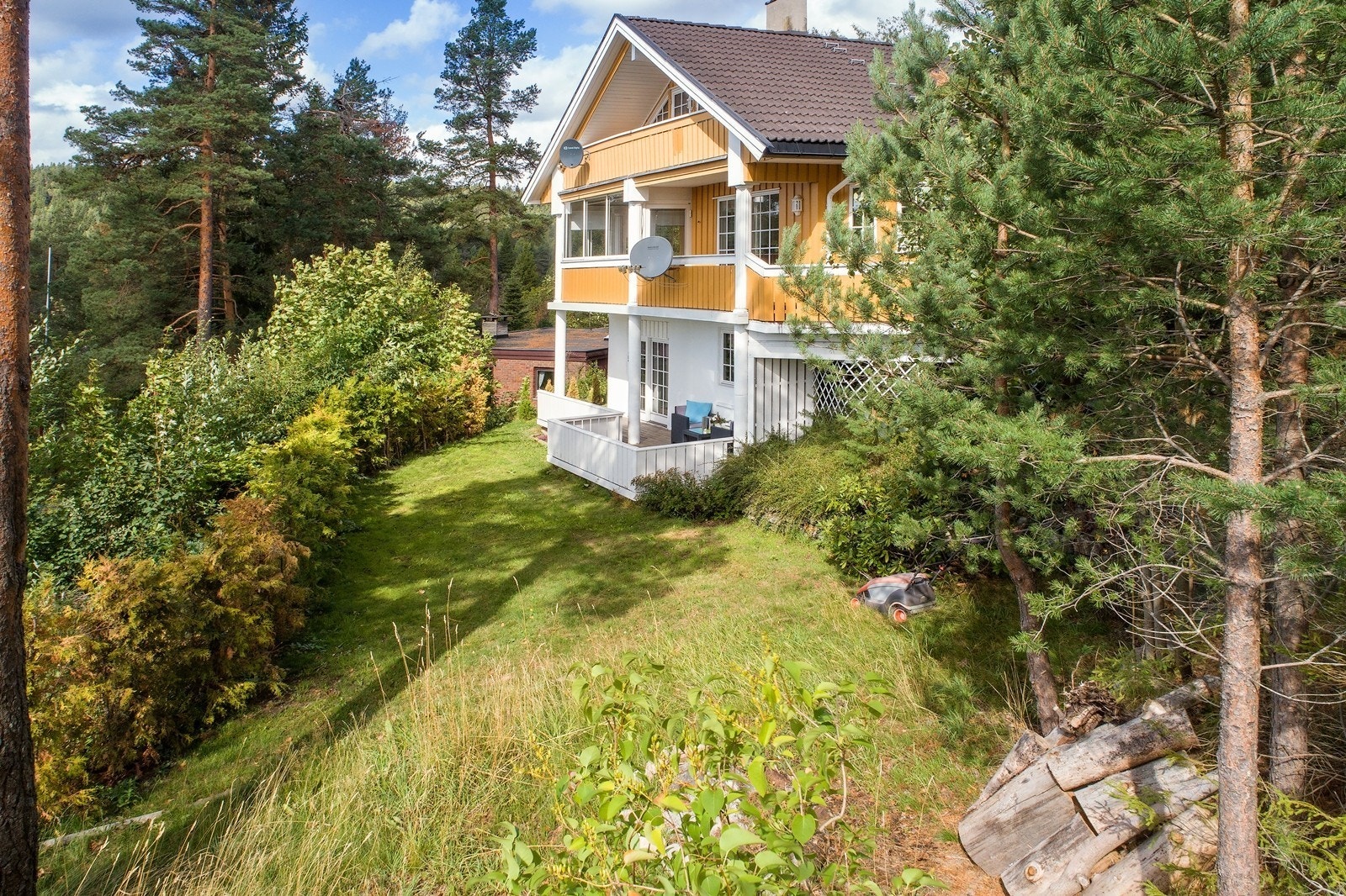 Fin rolig utsikt Galleribilde