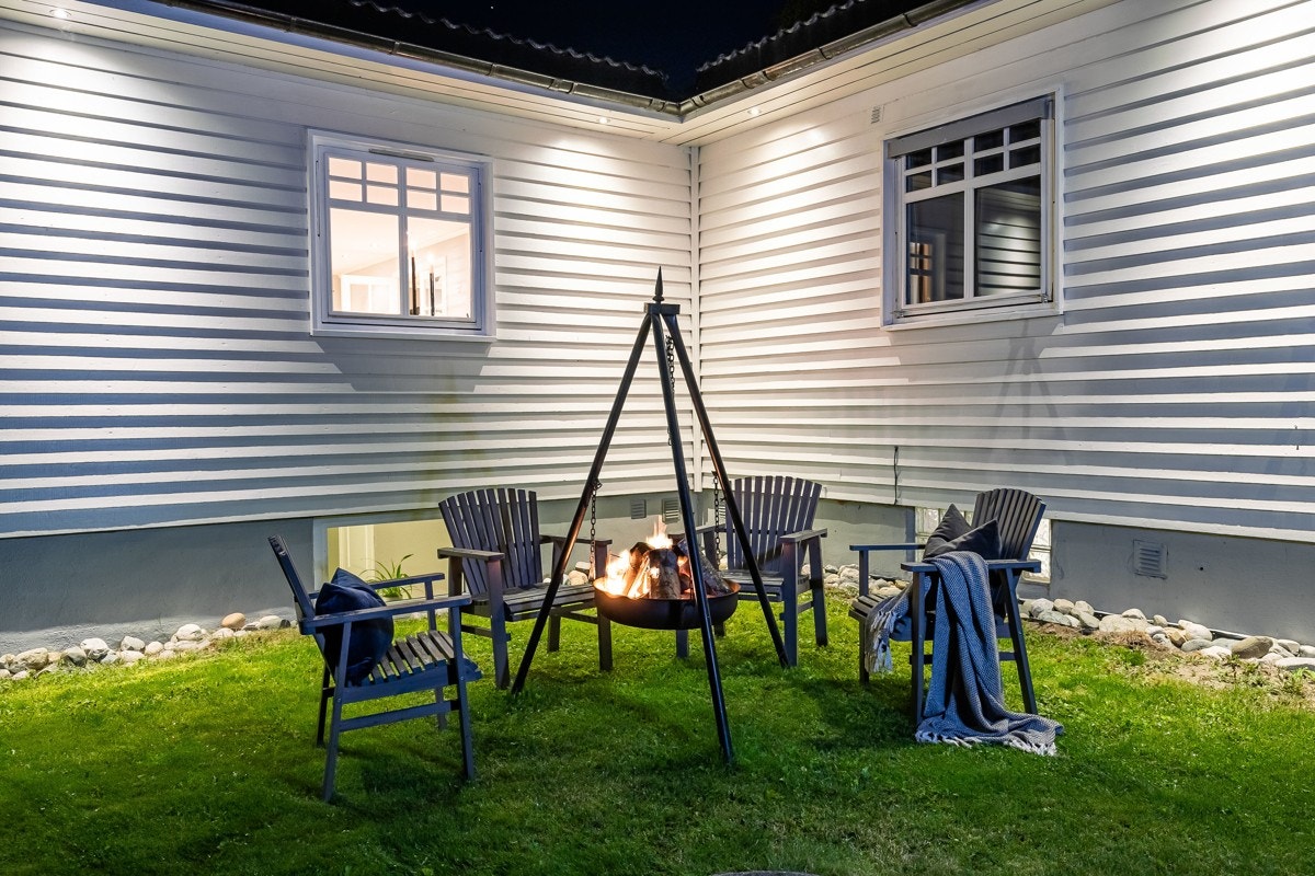 Hagen byr på mye boltreplass. Galleribilde