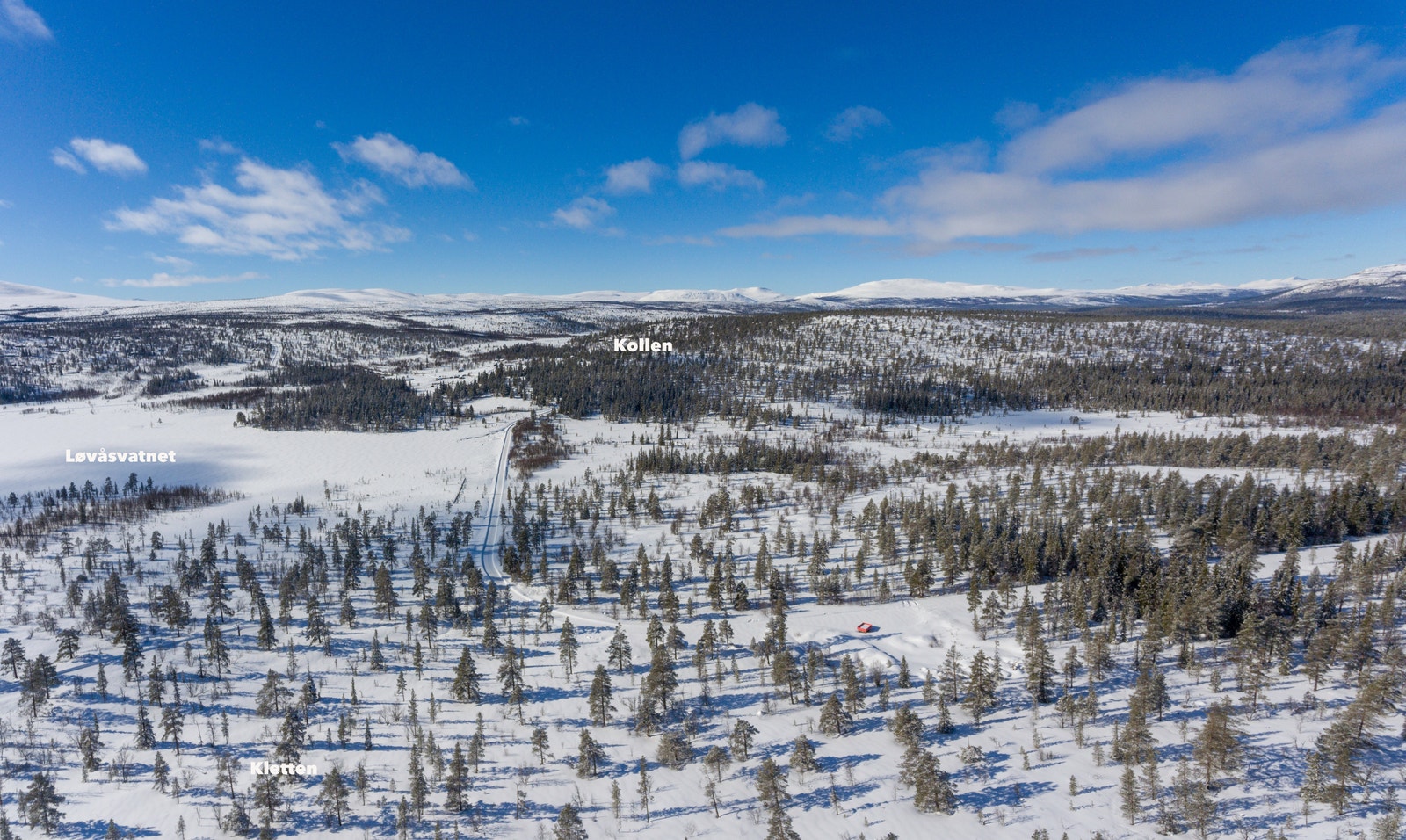 Tomtene som presenteres ligger i områdene Kletten og Kollen Galleribilde