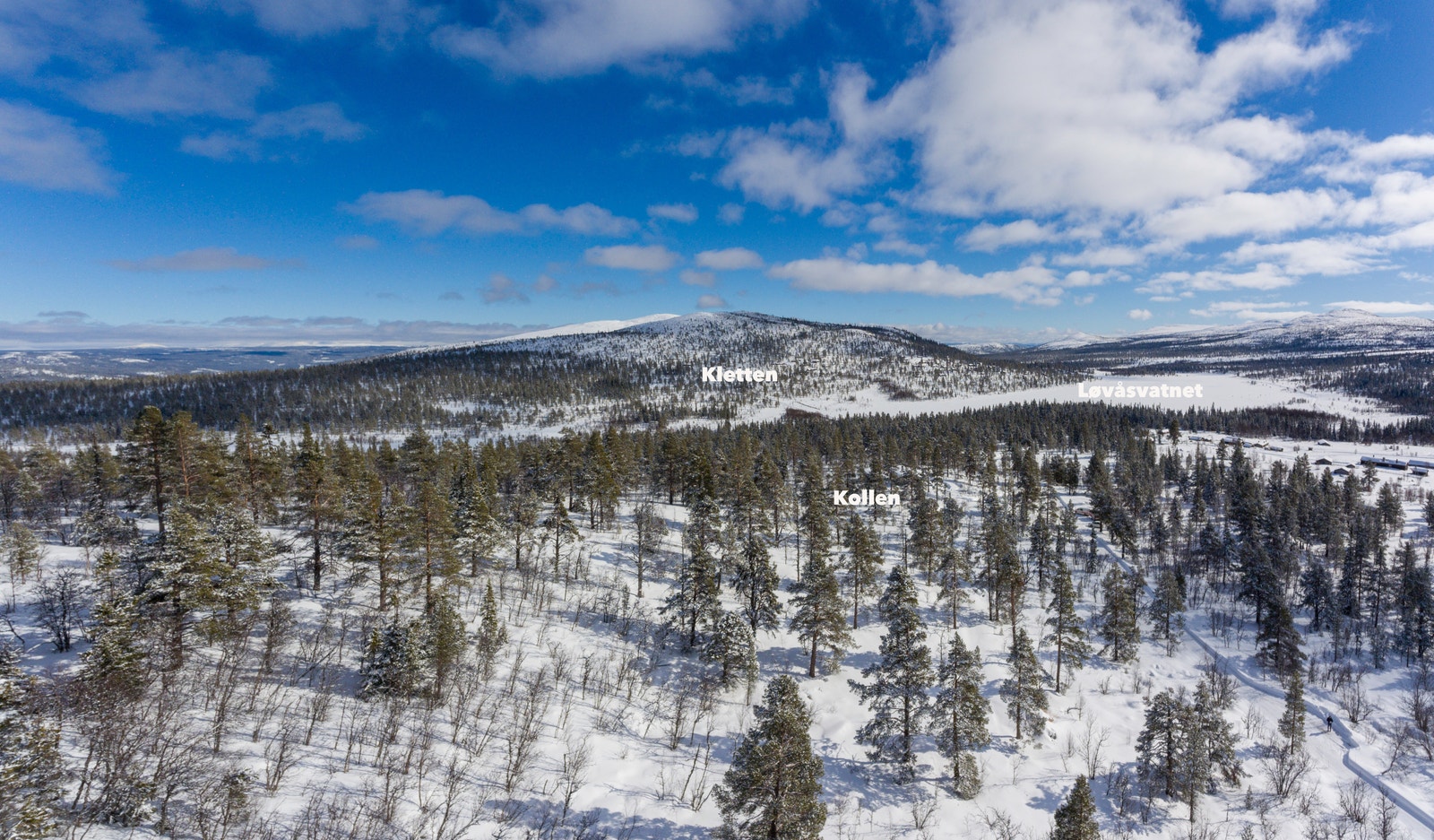 Fortsatt utsikt mot øst Galleribilde