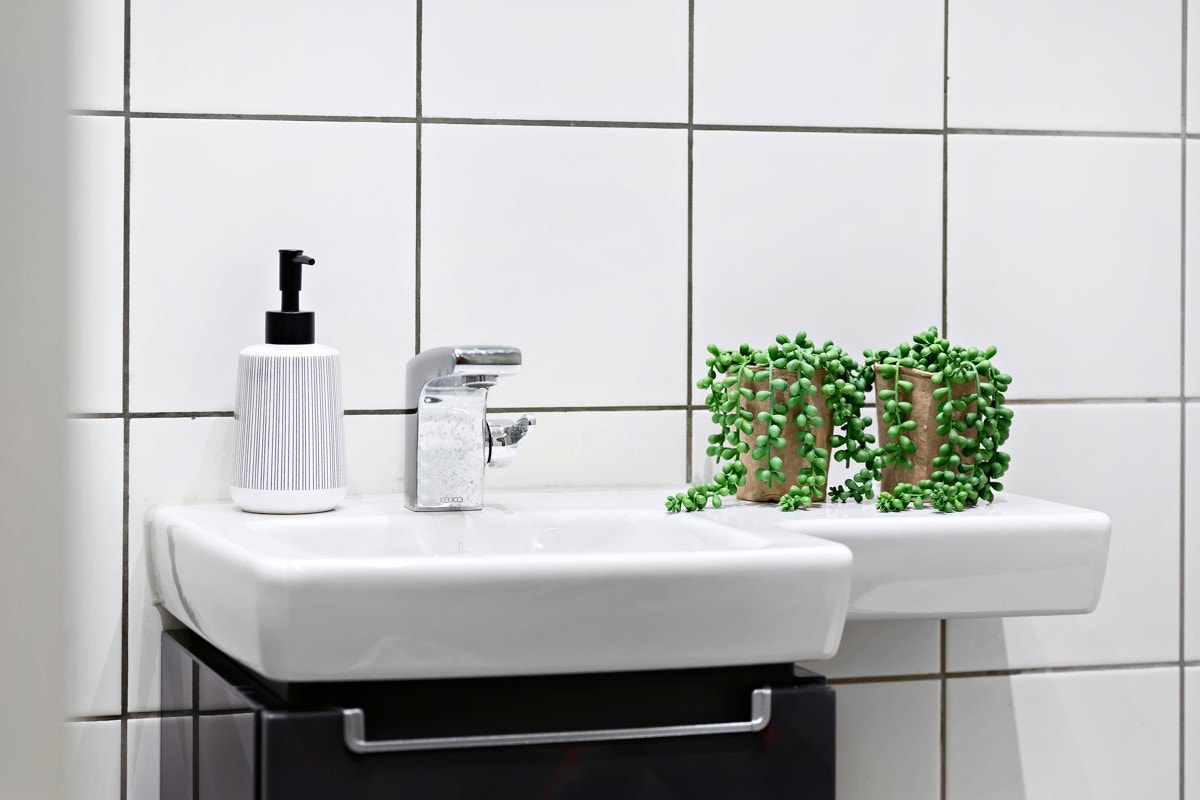 Eksklusive innredninger på badene byttet i 2013. Galleribilde