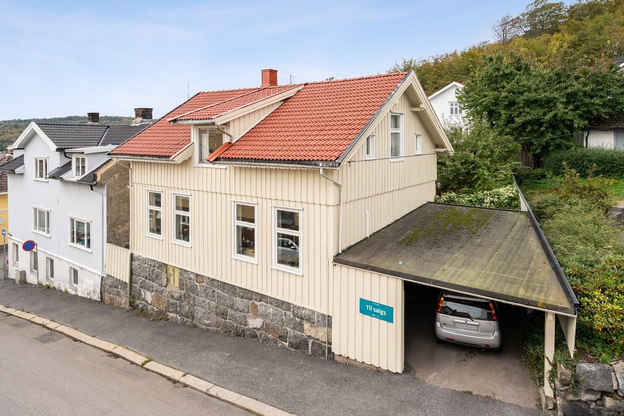 Den kjente fasaden mot Kongegata Galleribilde