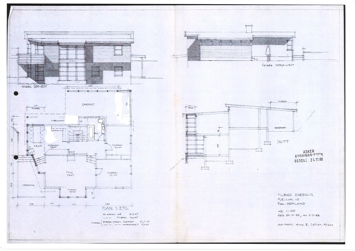 Plan 1. etasje. Galleribilde