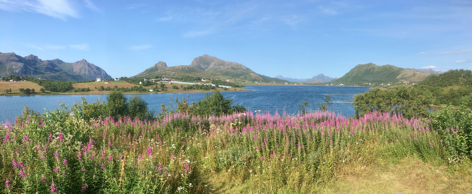 Utsikt fra eiendommen. Galleribilde