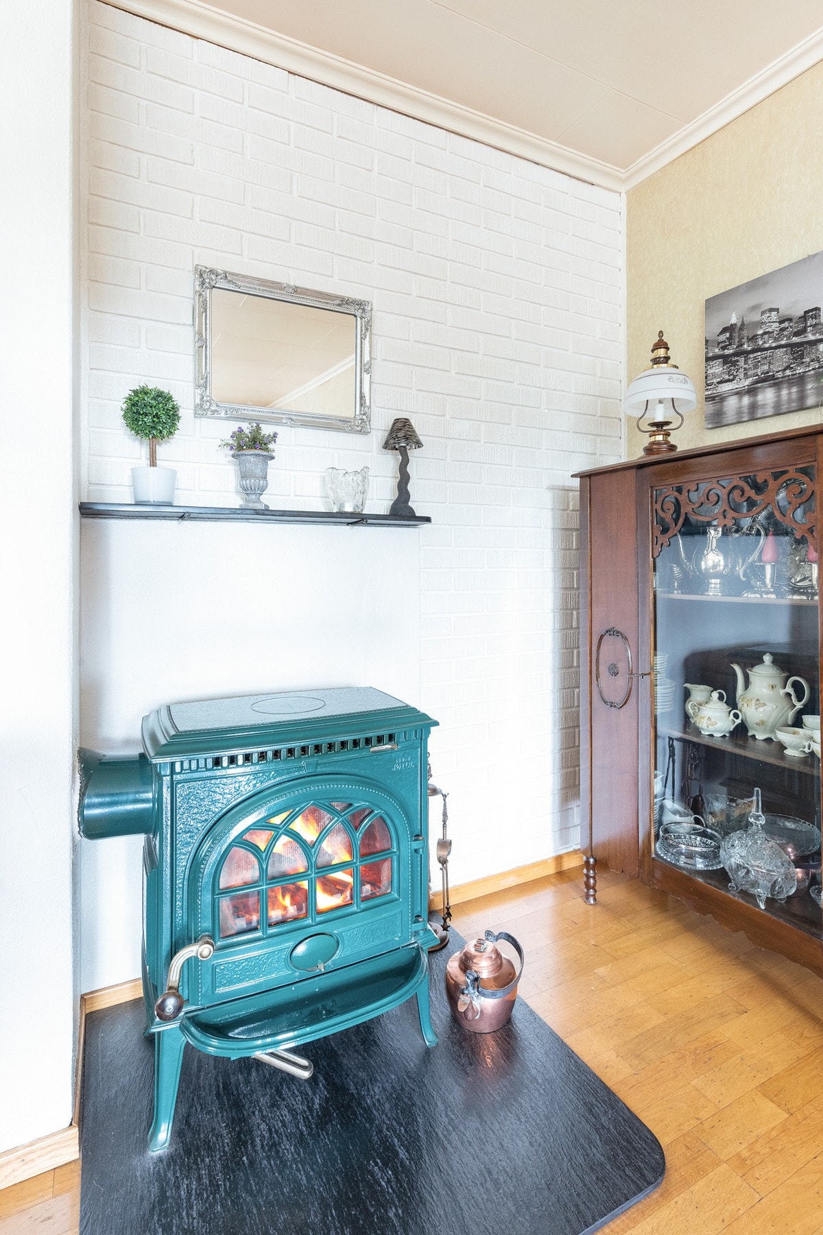 Vedovn i stuen Galleribilde