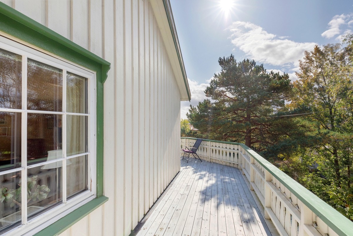 Fra terrassen Galleribilde