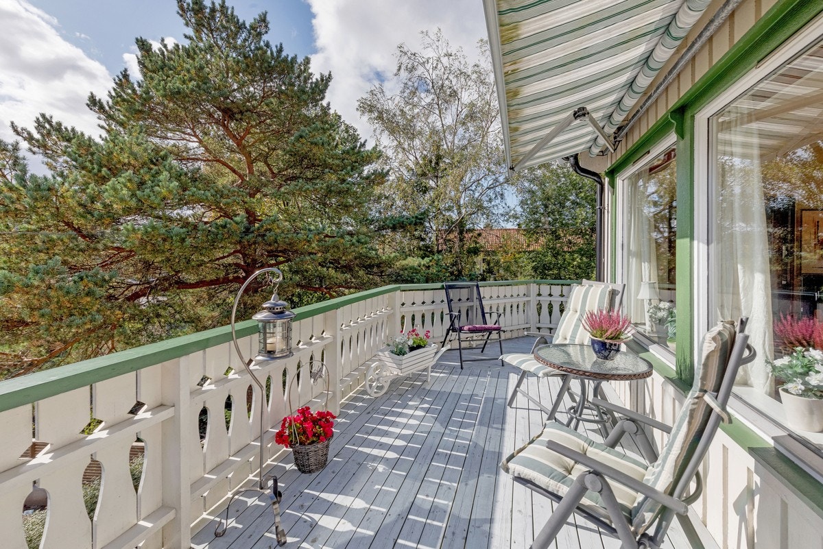 Fra terrassen Galleribilde