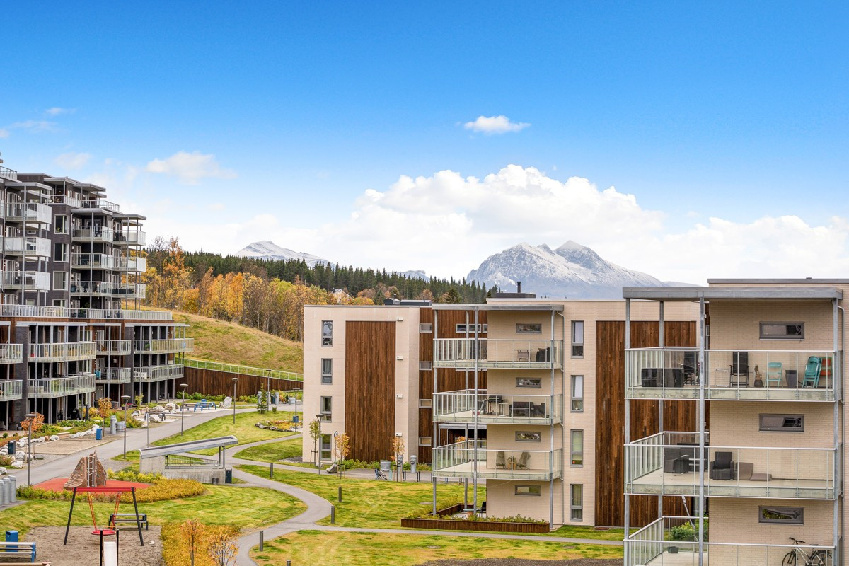 Utsikt fra balkongen