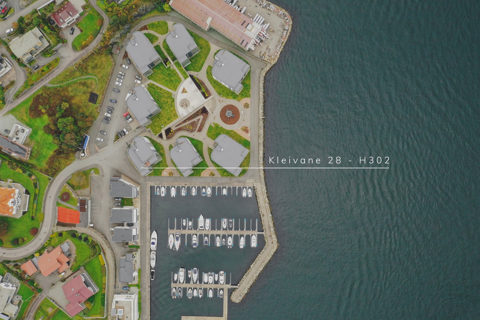 Fra luften. Galleribilde