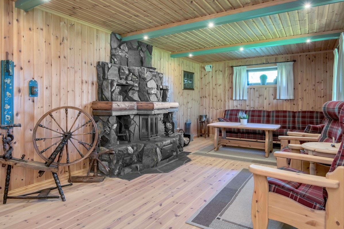 Koselig kjellerstue Galleribilde