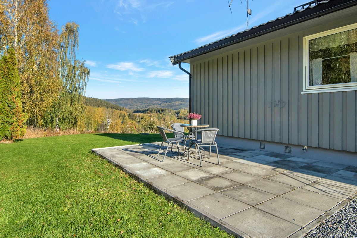 Utenfor inngangen er det lagt heller Galleribilde