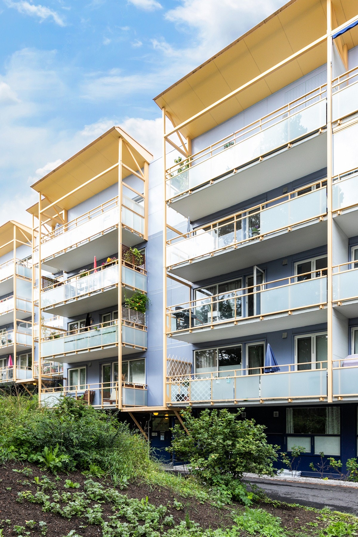 Fasadebilde. Galleribilde