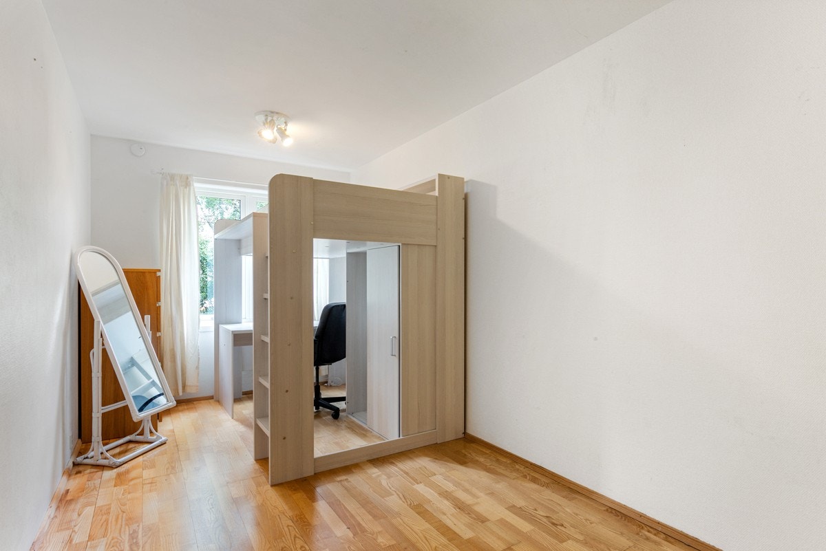 Soverom II: Lyst og romslig soverom. Galleribilde