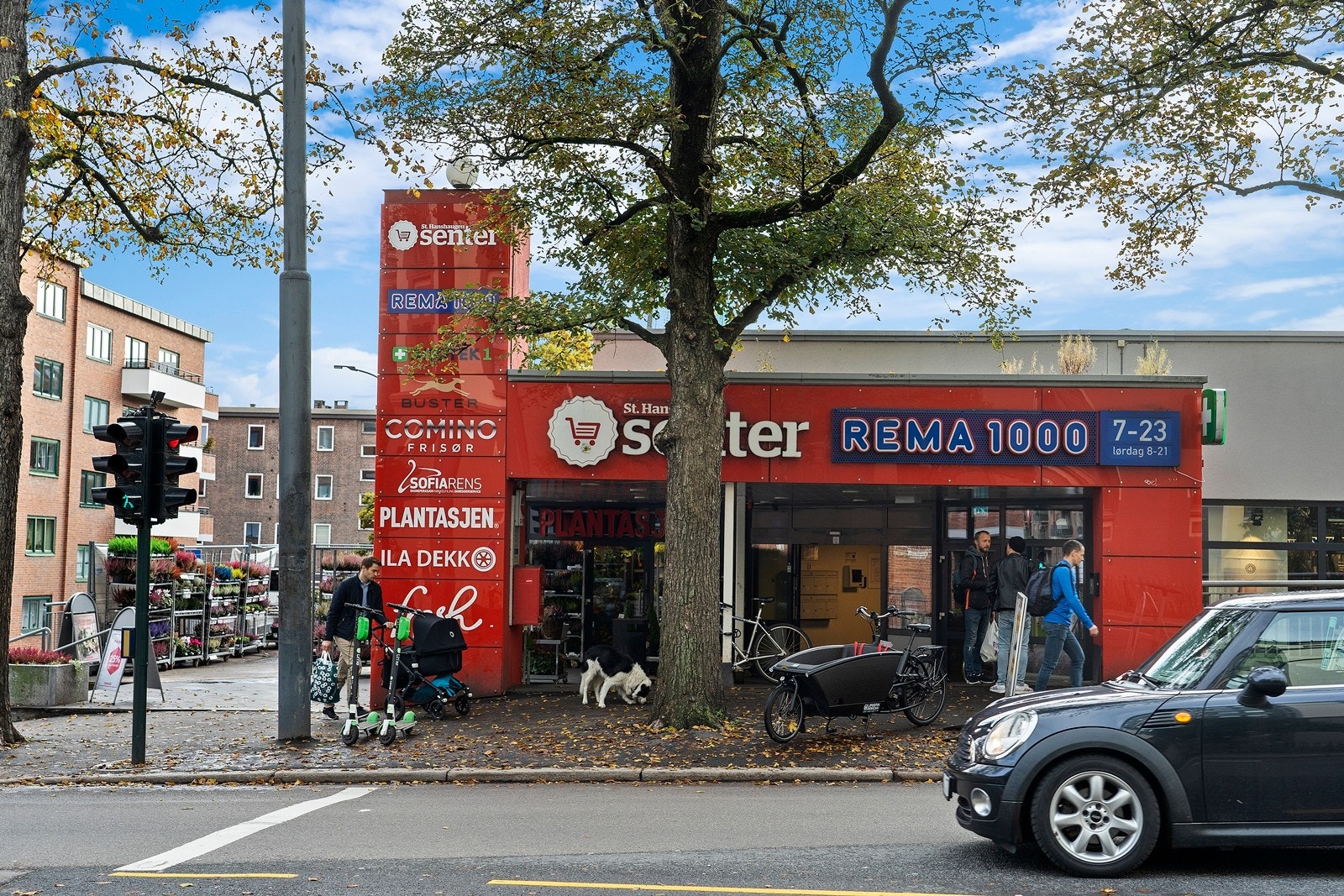 St. Hanshaugen Senter er ikke langt unna. Galleribilde