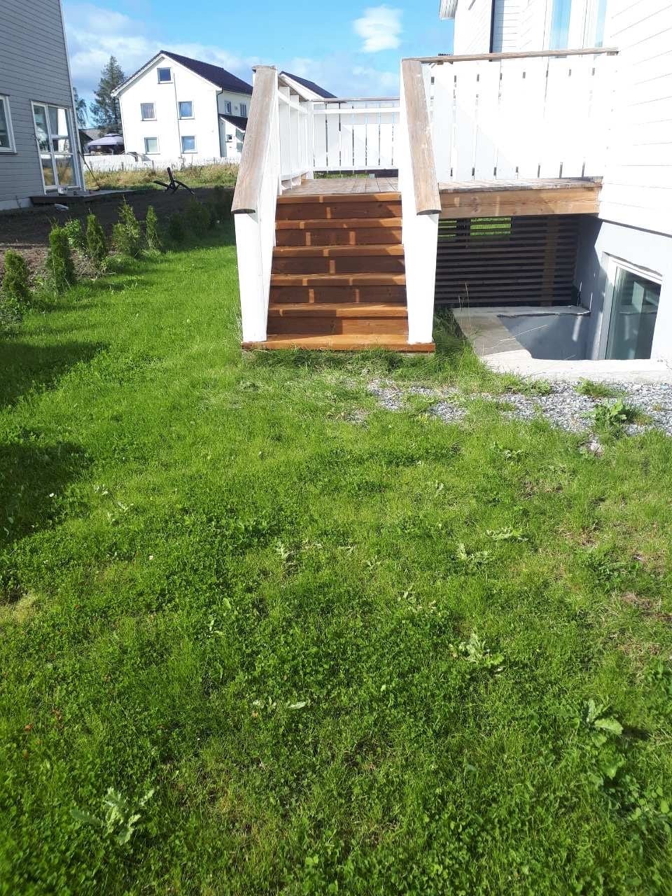 Etasje 1: Terrase trapp Galleribilde