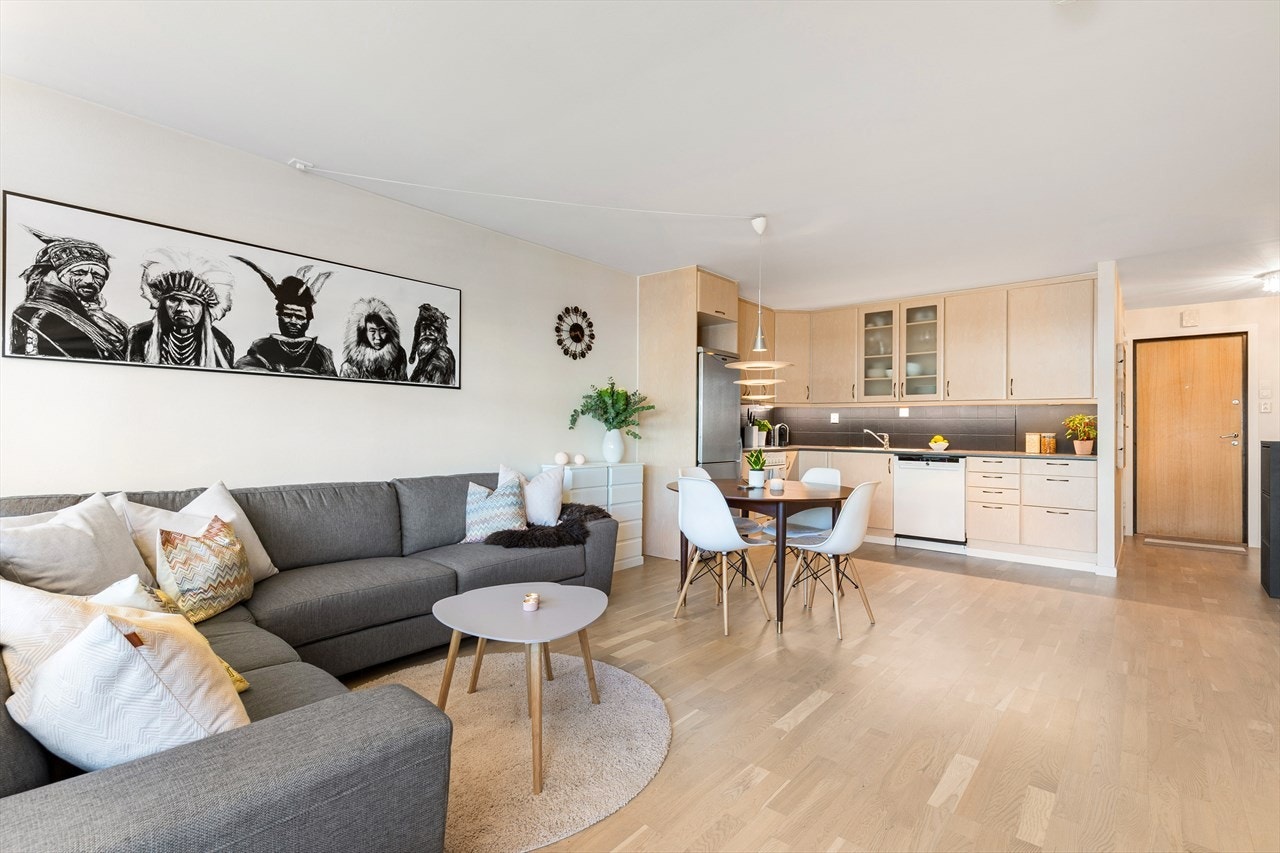 Lekker 3-roms leilighet pusset opp i 2014 Galleribilde