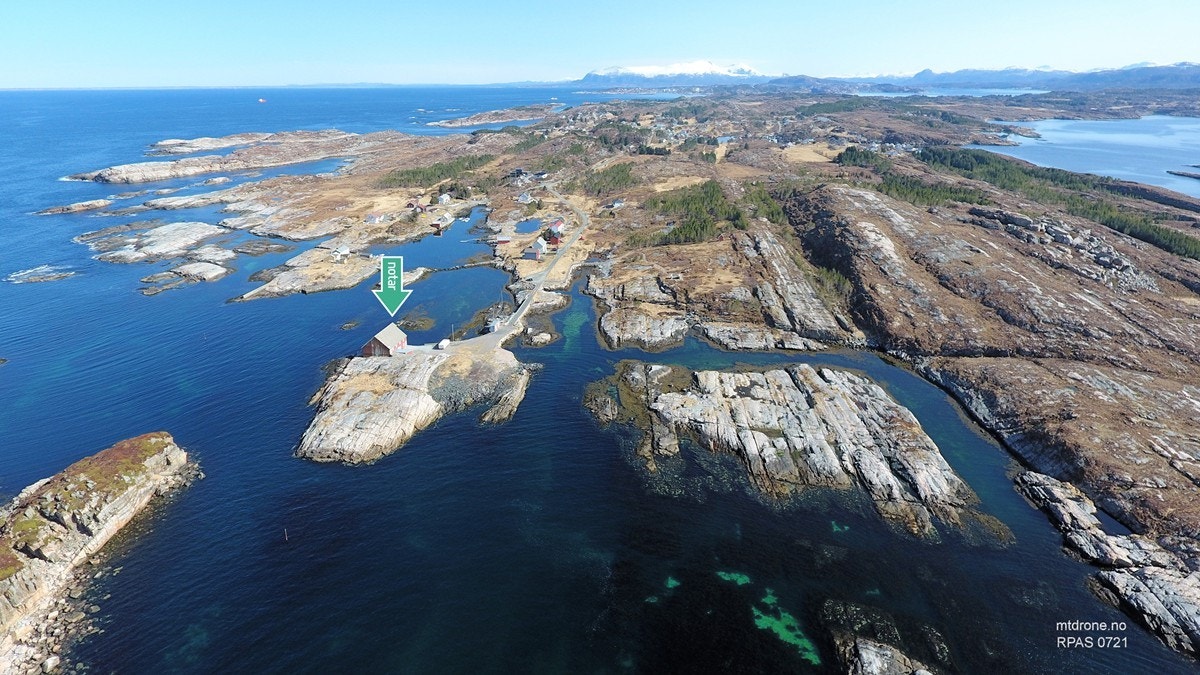 Her kan man praktisk talt bade og fiske fra sin egen stue! Galleribilde