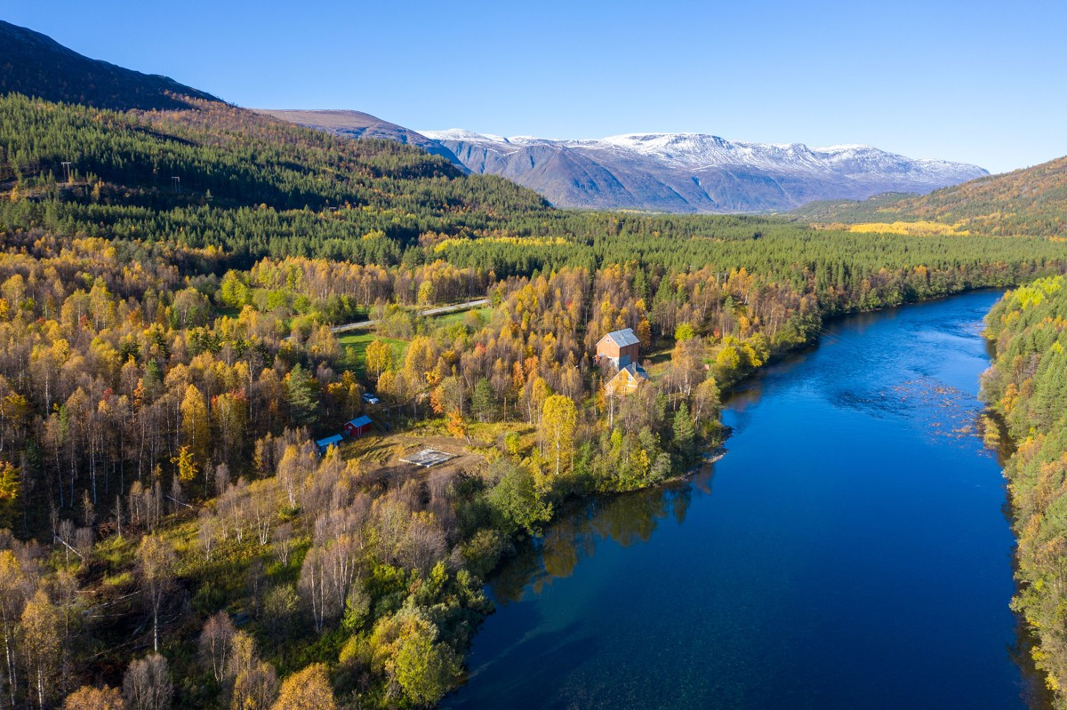 Eiendommen har fiskerett i Reisaelva