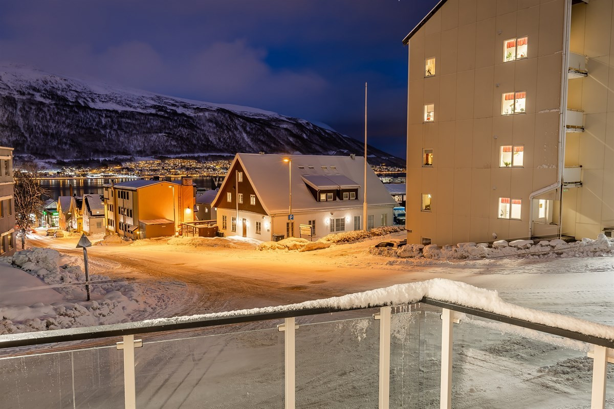 Leiligheten ligger med gangavstand til Tromsø sentrum