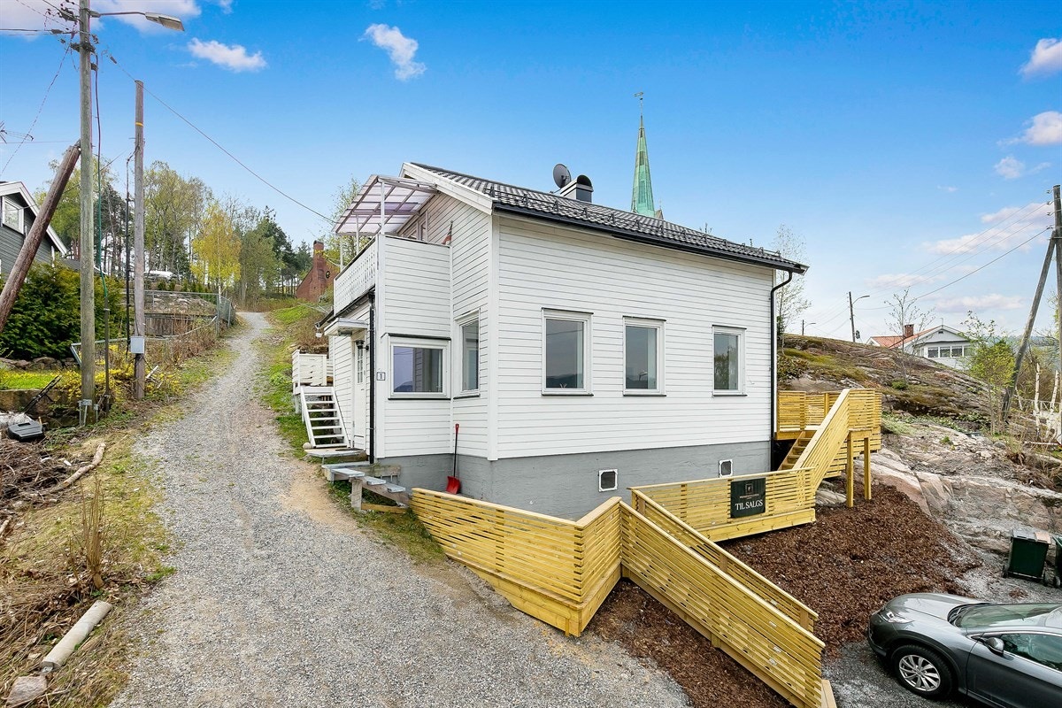 Nytt kjøkken og bad - Solrik terrasse - Gode parkeringsmuligheter! Galleribilde