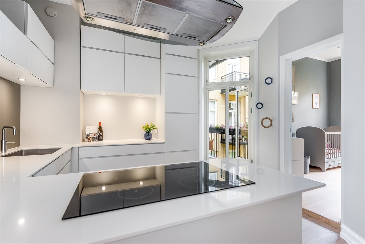 Stilrent og moderne Kvik-kjøkken fra 2014. Galleribilde