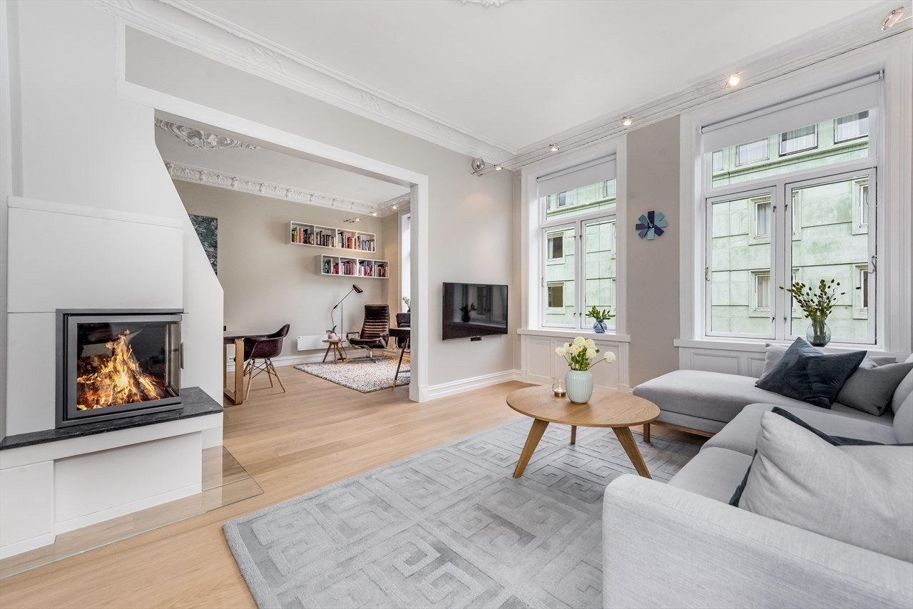 Velkommen til Dronning Astrids gate 5 B - presentert av Stian Pøhner. Galleribilde