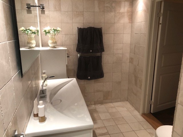 Bad sett fra dusj Galleribilde