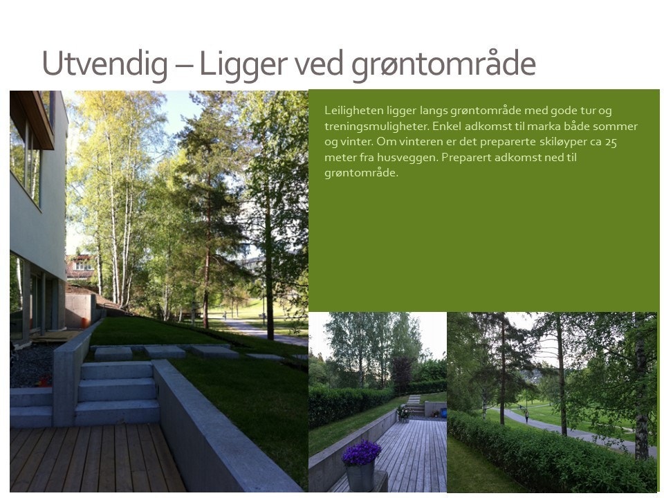 Fin og meget usjenert beliggenhet med egen inngang og uteplass Galleribilde