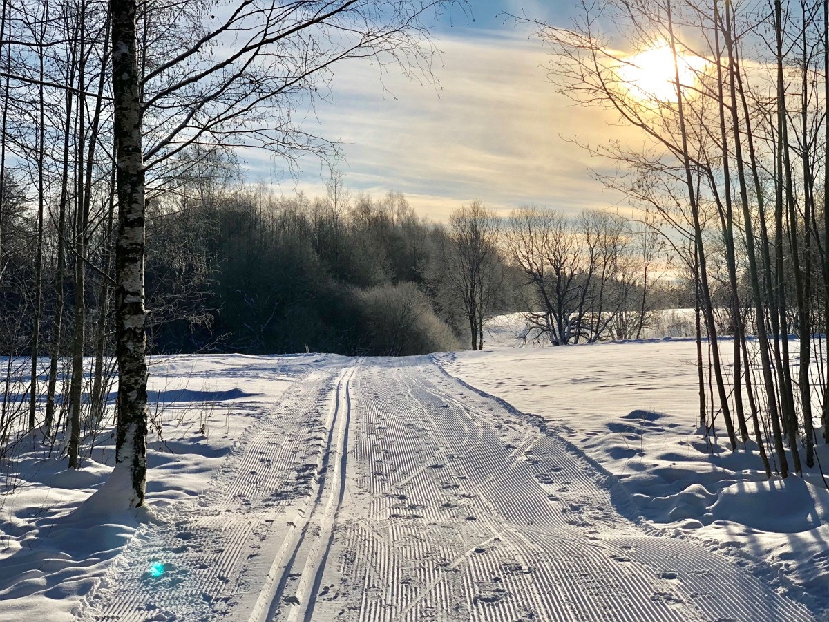 Turområder i Mærradalen vintertid Galleribilde