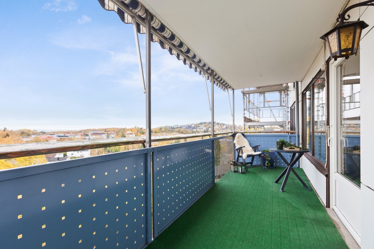 Balkong - Det pågår fasaderenovering i borettslaget - ferdig 2020 Galleribilde