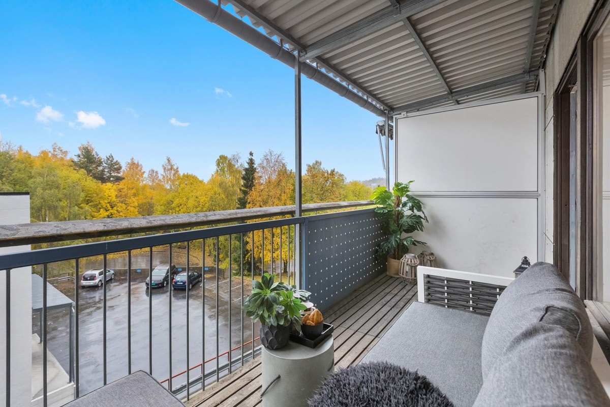 Pent utsyn fra balkongen. Galleribilde