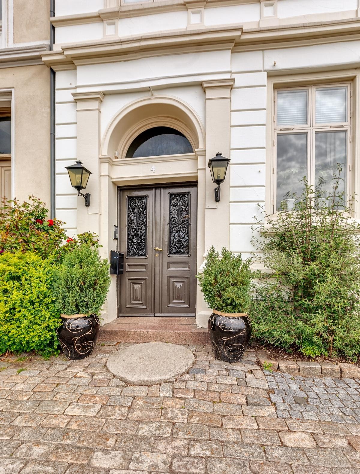 Inngang til bygningen Galleribilde