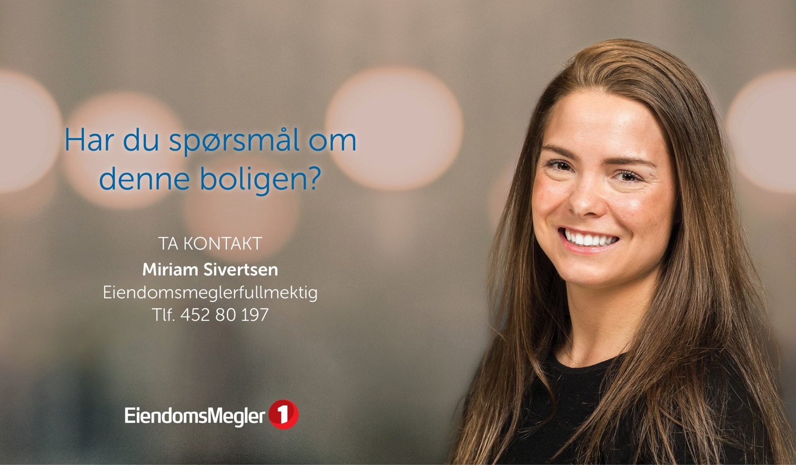 Ta kontakt med meg dersom du lurer på noe! Galleribilde