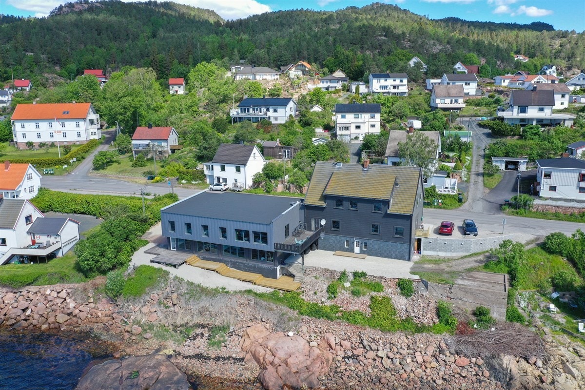 Villa Solstein Tofte - Liebhaber eiendom - Utviklingseiendom - Kombinasjonseiendom - Utleie - Panoramautsikt - Strandeiendom Galleribilde