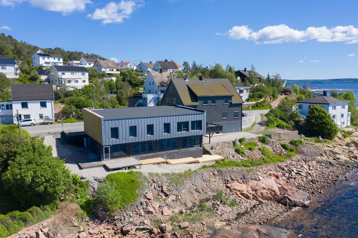 Villa Solstein Tofte - Liebhaber eiendom - Utviklingseiendom - Kombinasjonseiendom - Utleie - Panoramautsikt - Strandeiendom Galleribilde