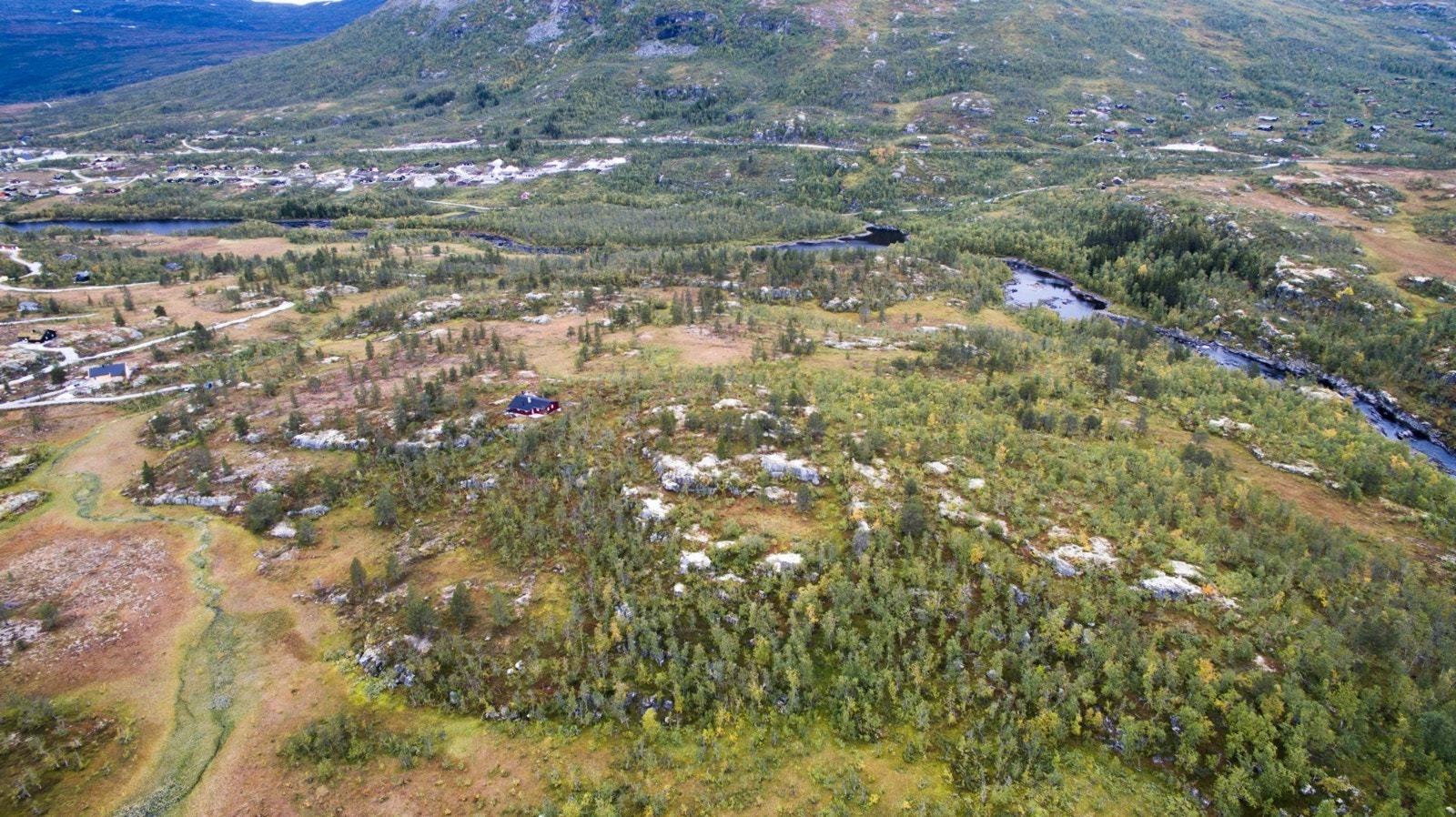 Oversikt før utbygging Galleribilde