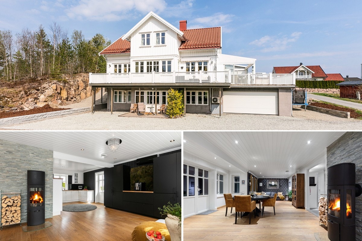 Innholdsrik enebolig med egen utleieleilighet. Høy standard. Galleribilde