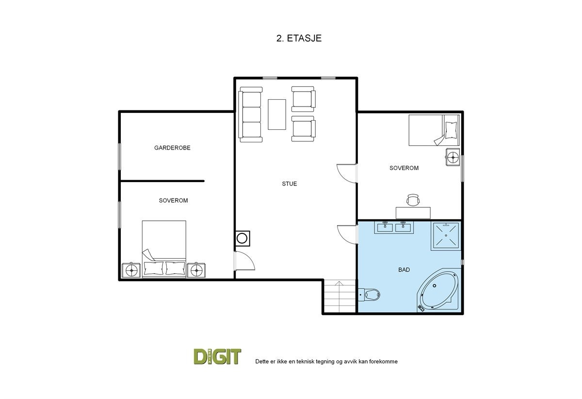 Skofterudveien 62A-2D_2.ETG Galleribilde
