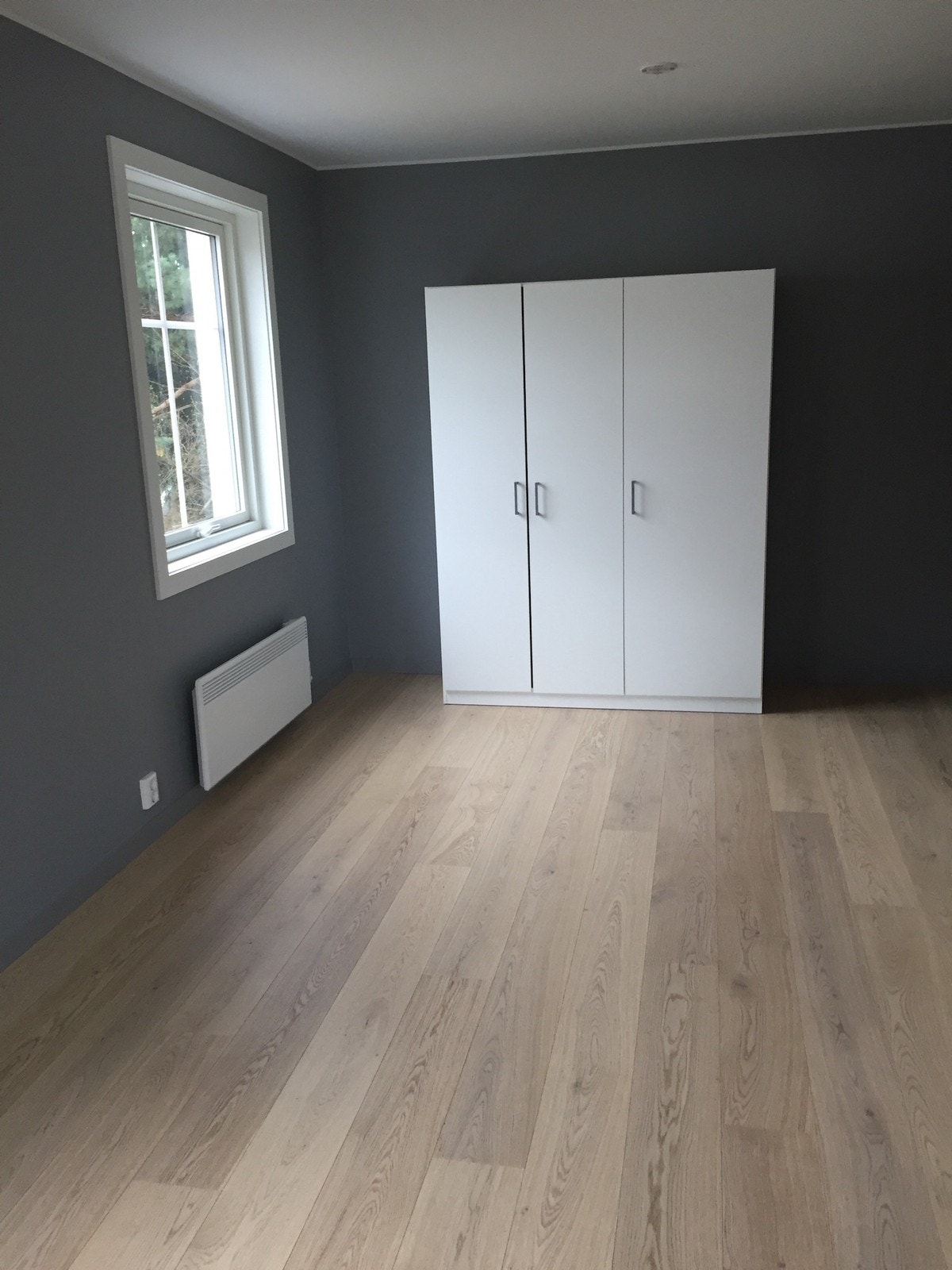 Skapet på bildet følger med Galleribilde