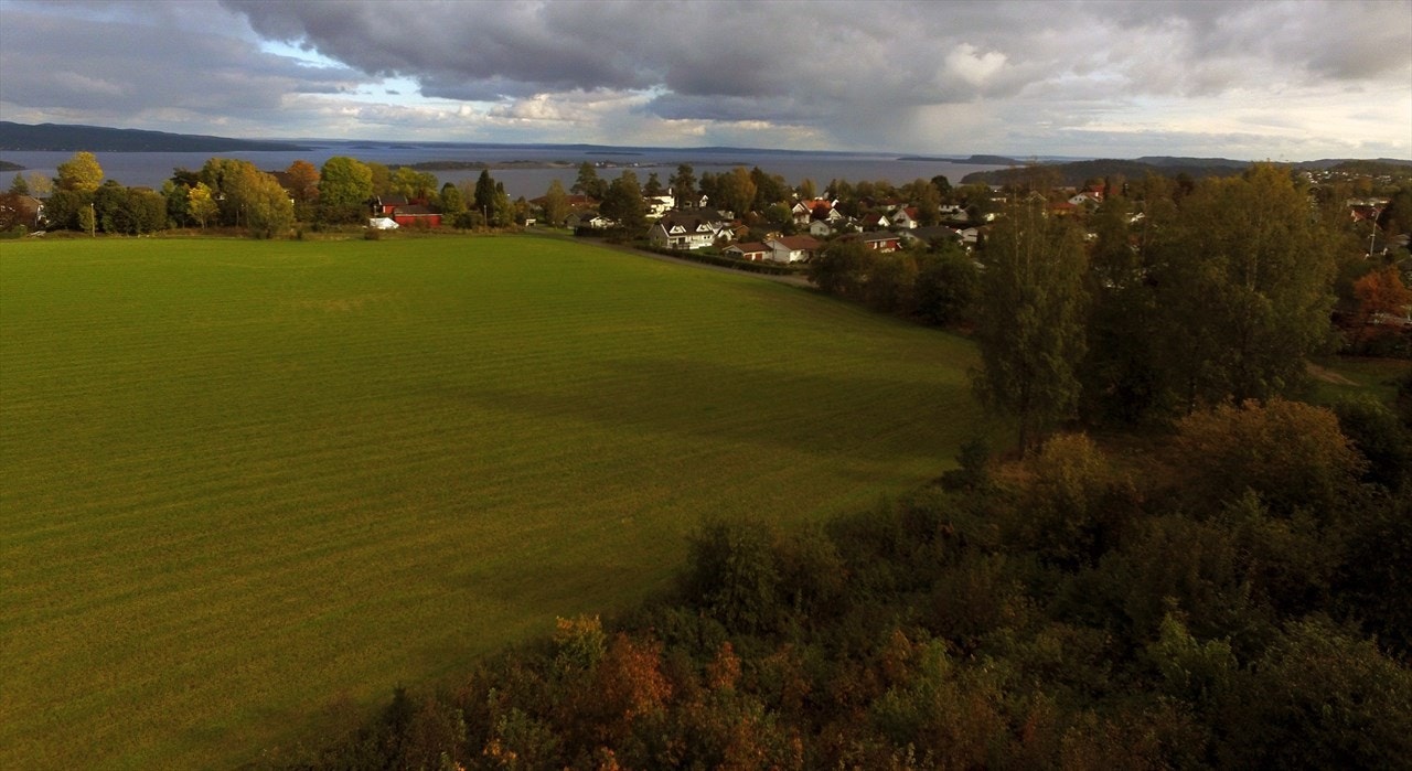 Dronefoto , utsikt Galleribilde