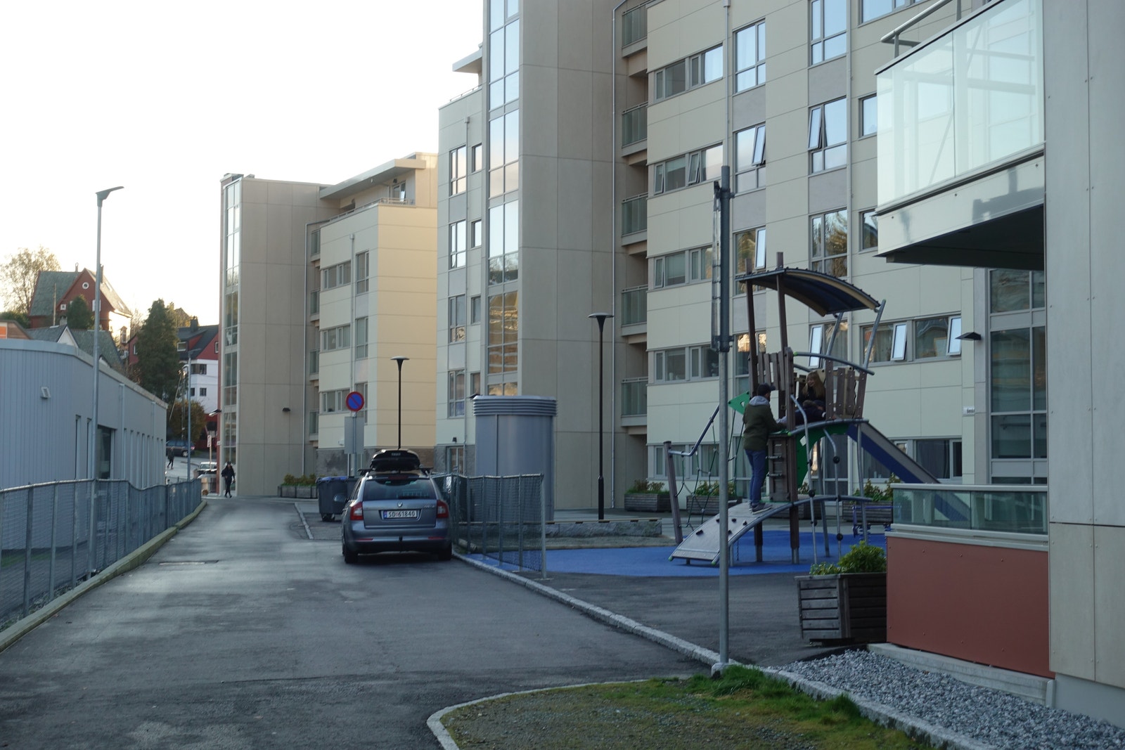 Lekeplass på inngangssiden Galleribilde