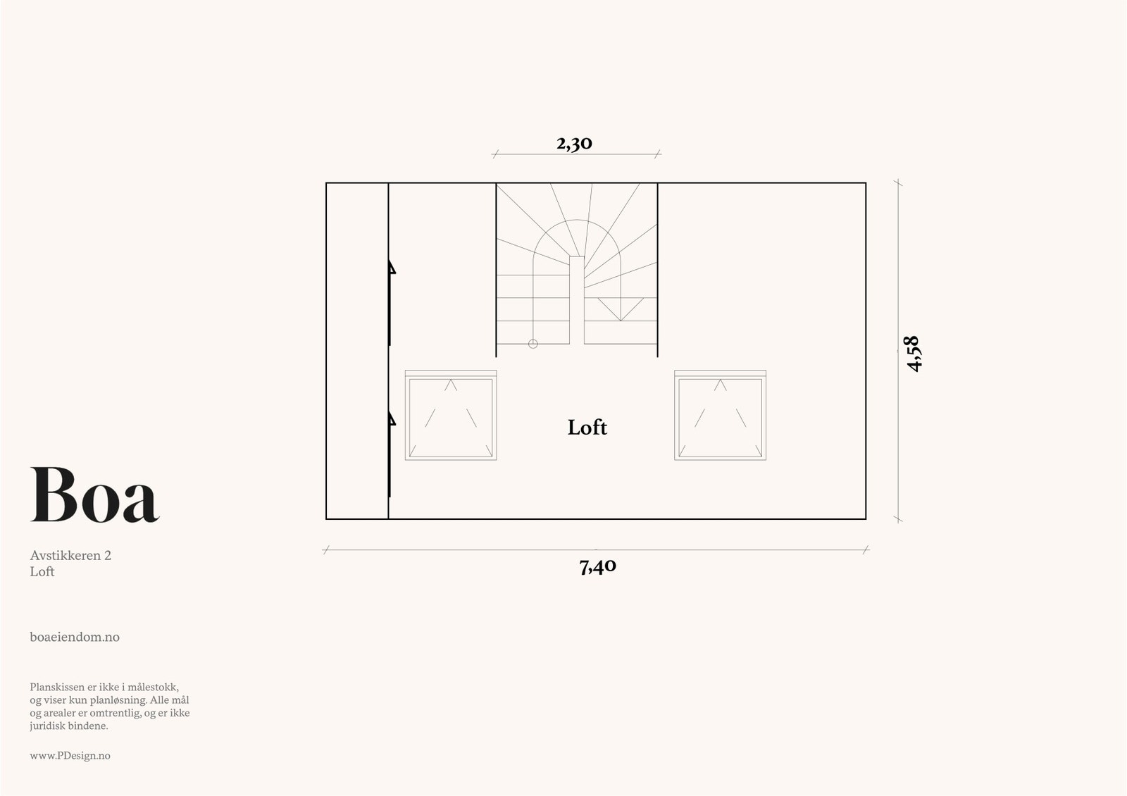 Loft: Loftstue. Galleribilde