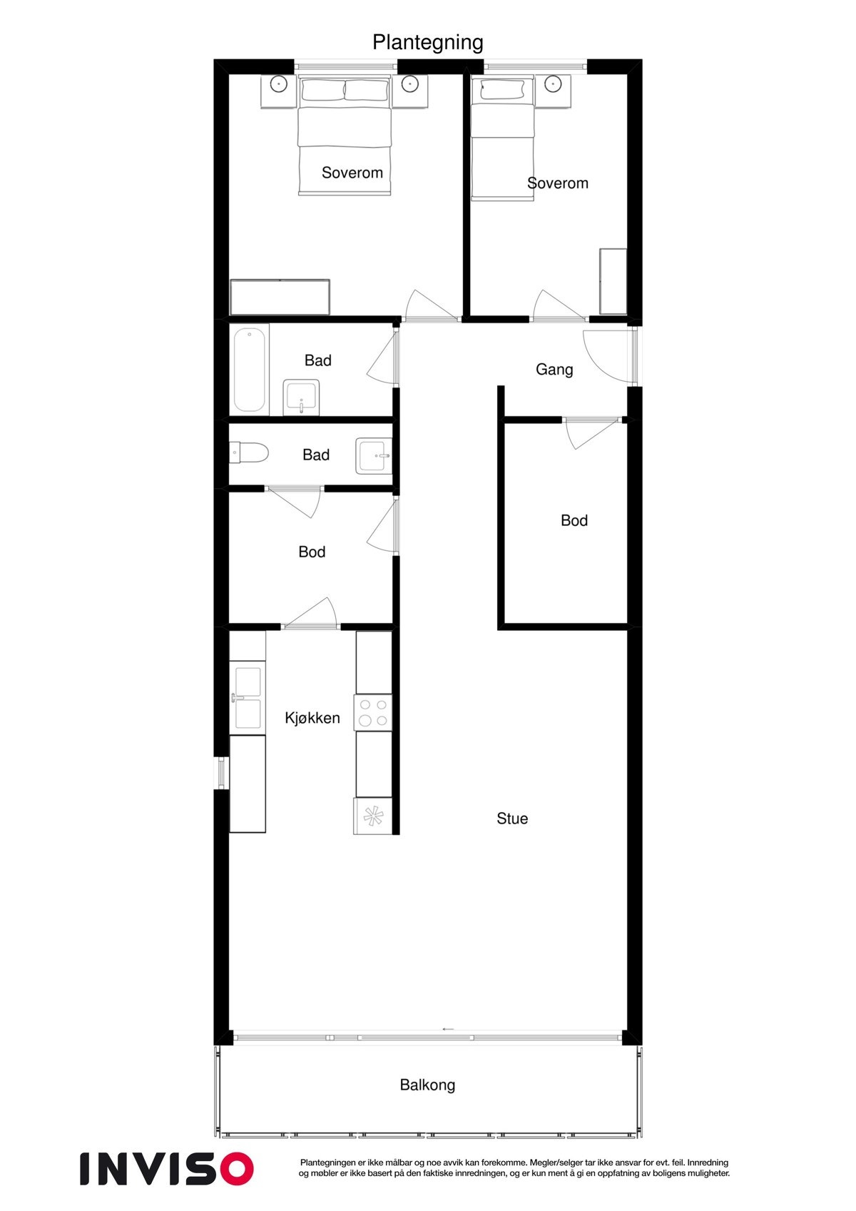 Plantegning. Galleribilde