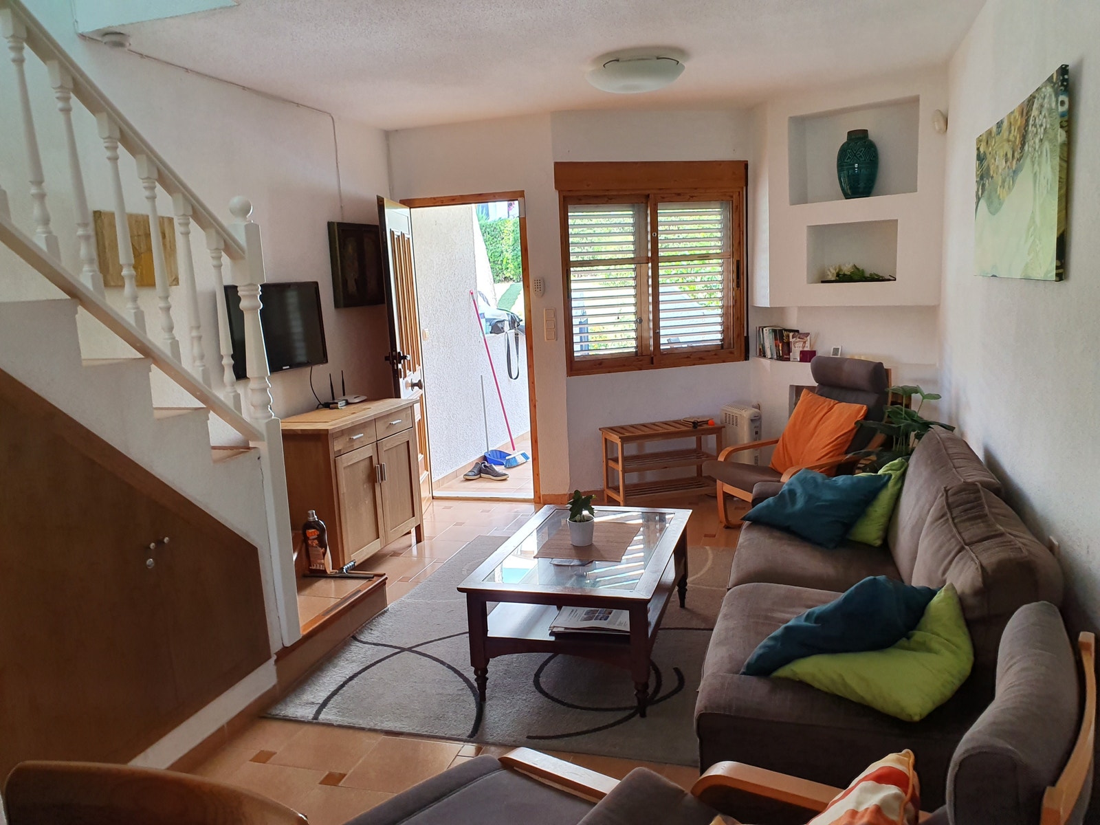 Stue mot inngangsdør Galleribilde