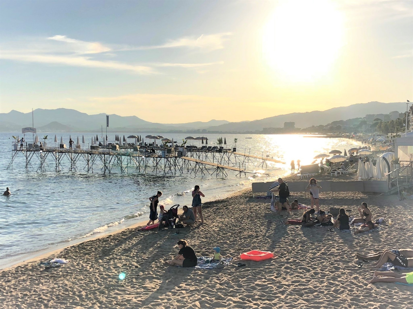 stranden utenfor leiligheten Galleribilde