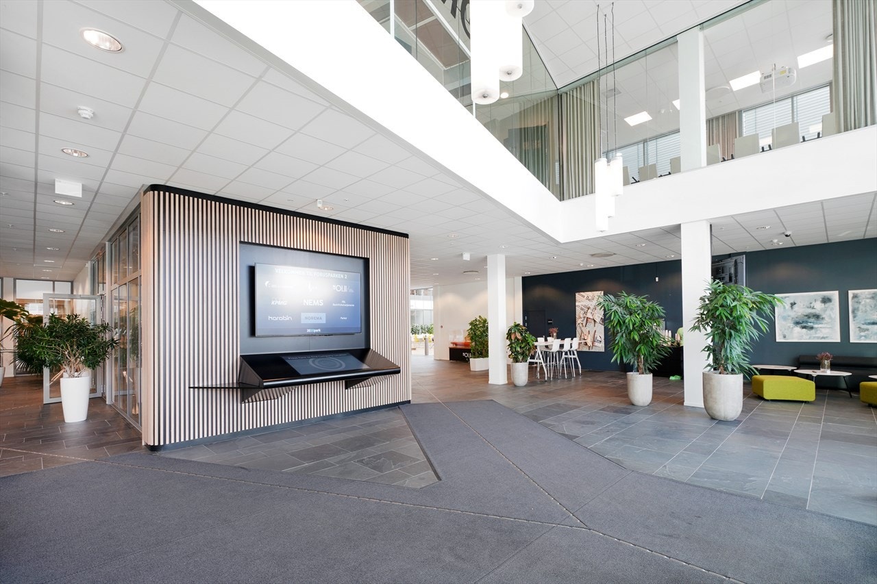 Inngangsparti Galleribilde