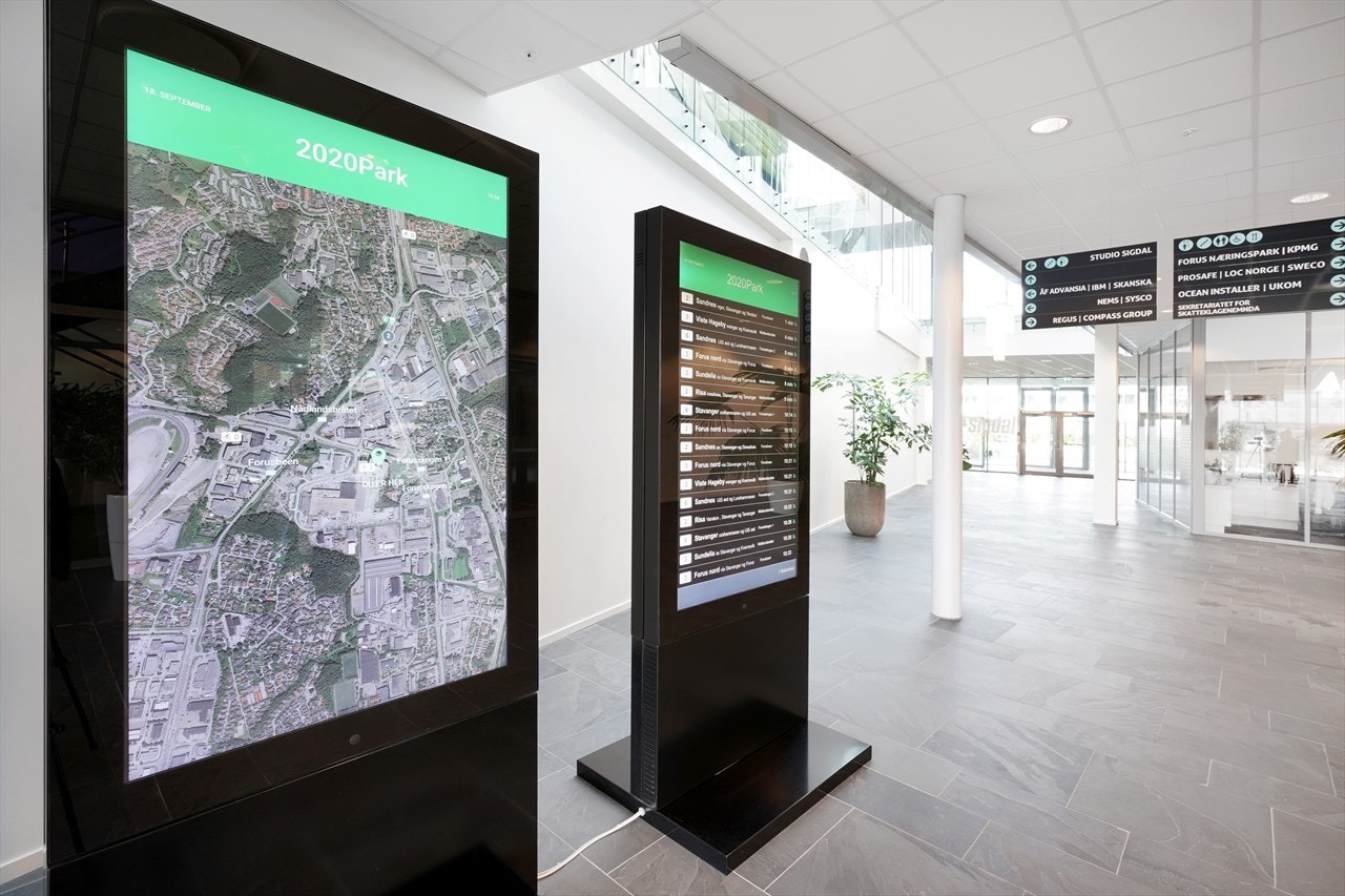 Inngangsparti Galleribilde