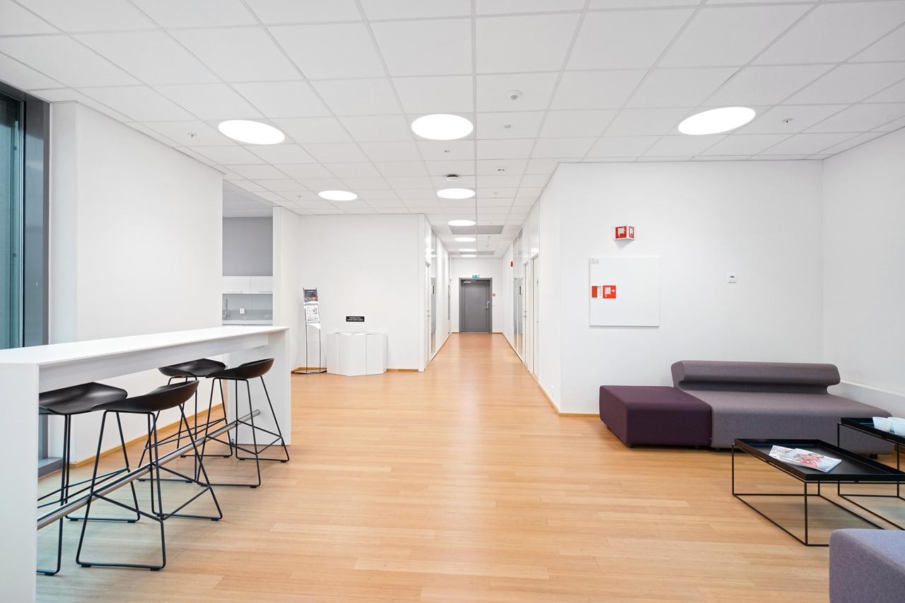 Sosial sone med kaffestasjon Galleribilde