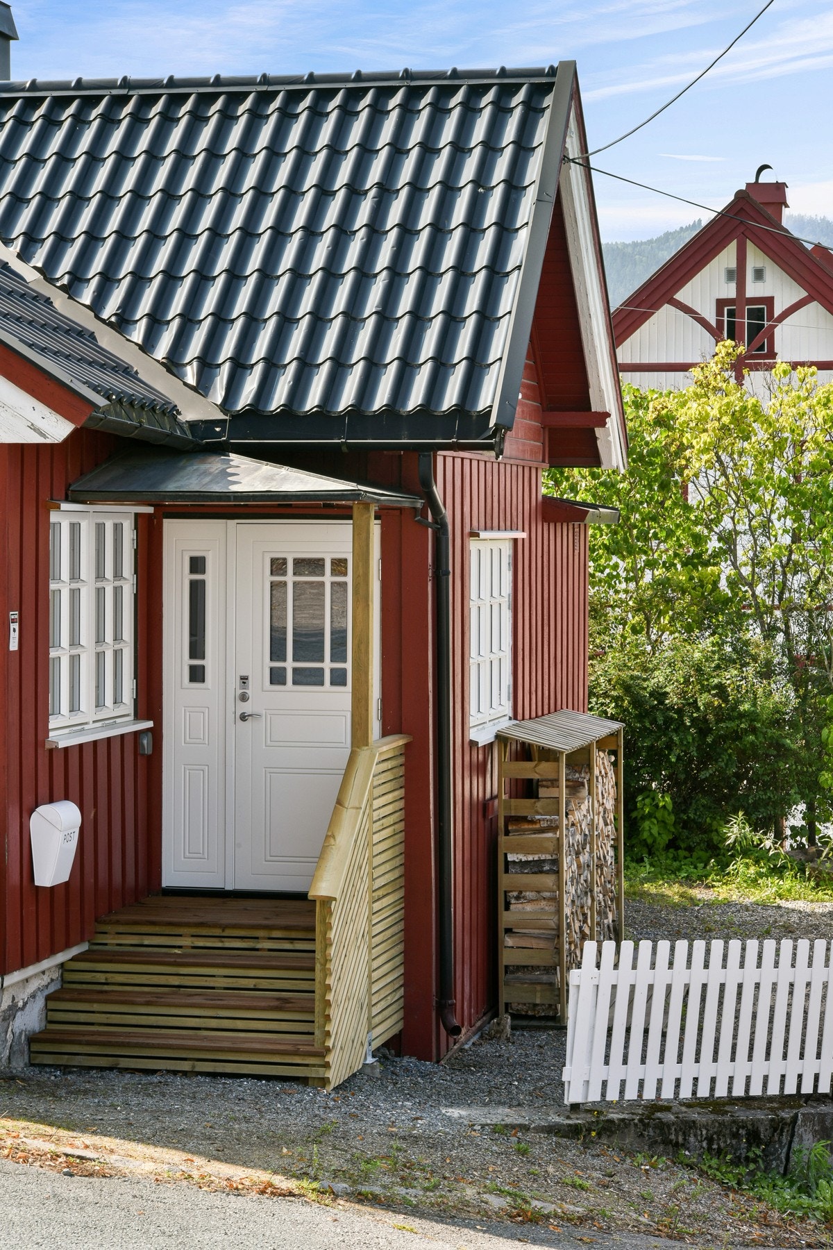 Koselig inngangsparti. Galleribilde