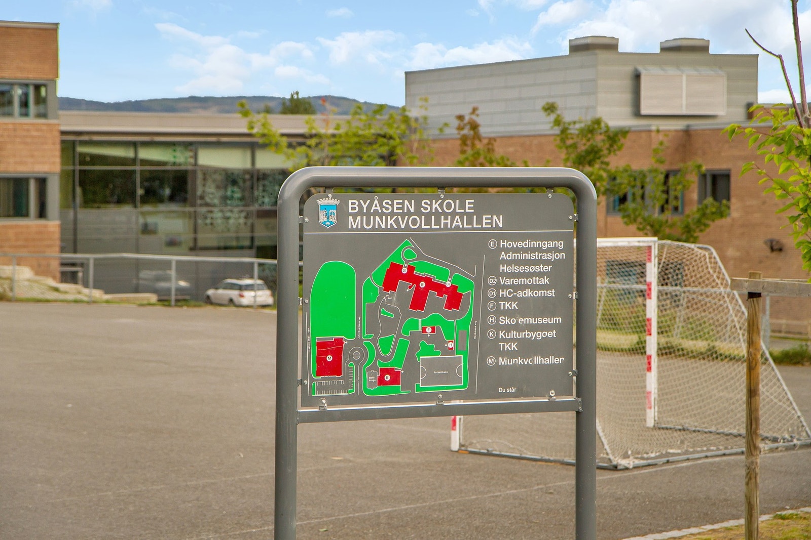 Plasseringen sokner til Byåsen skole. Galleribilde